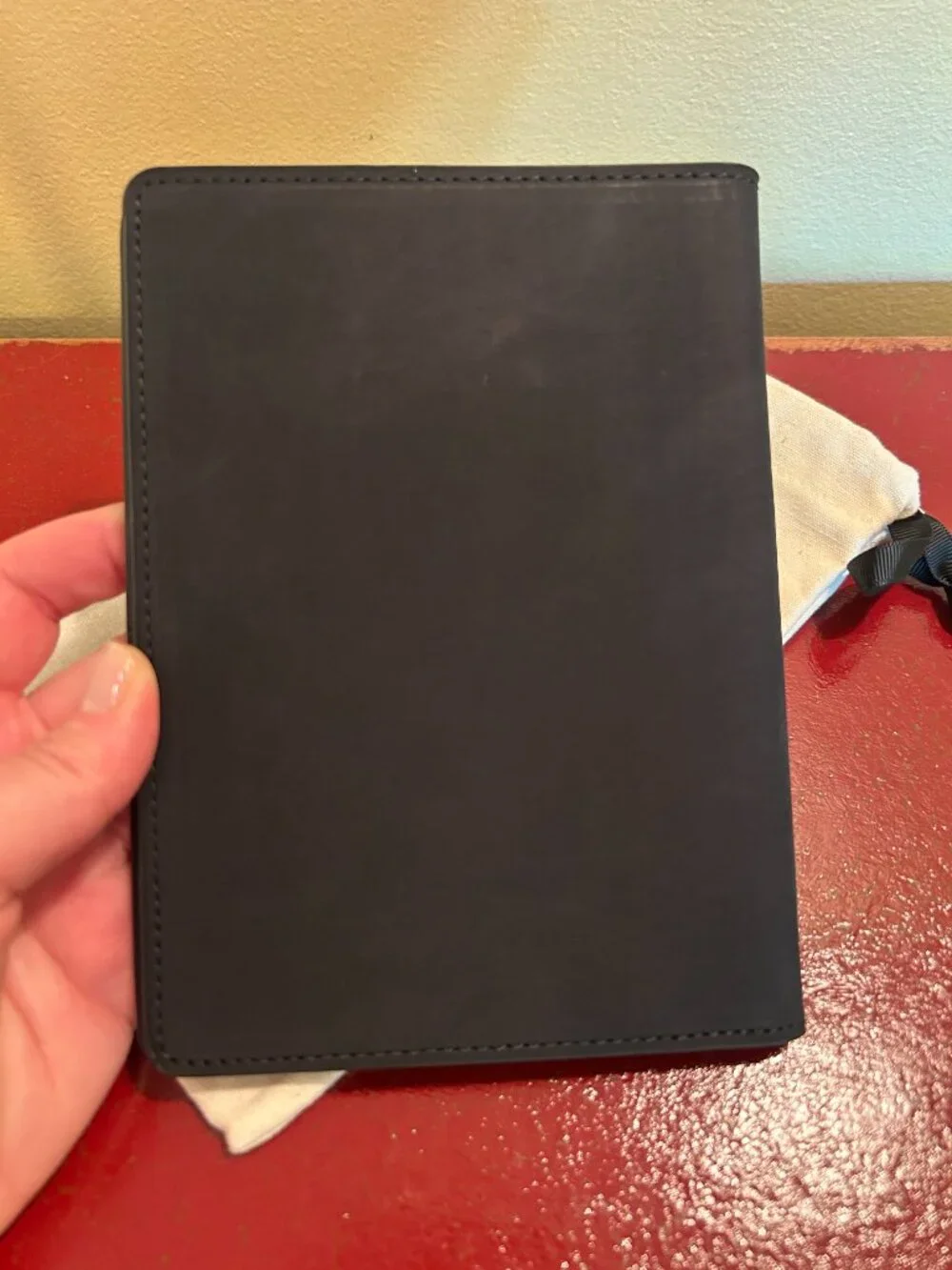 NWT Cloth & Paper Heirloom Leather Folio Cover | CP Petite